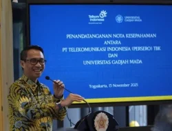 Wujudkan Indonesia Maju Digital, Telkom–UGM Tandatangani Kerja Sama AI