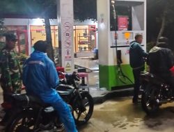 Perketat  Keamanan Wilayah Saat Mudik Lebaran, Koramil 03/Cabangbungin Sisir Sejumlah Titik Rawan