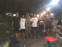 Patroli Malam Ramadhan Jelang H-5 Lebaran, Tiga Pilar Cabangbungin Intensifkan Pengamanan Wilayah